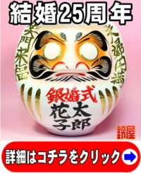結婚25周年お祝いのプレゼント