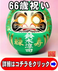 66歳の誕生日お祝い